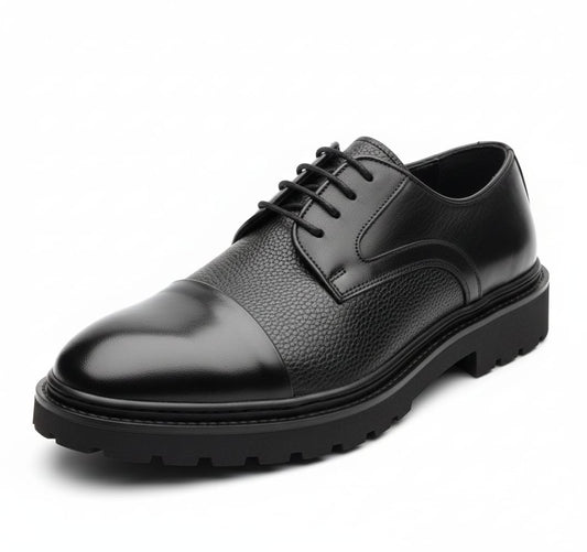 Chaussures Homme en Cuir Noir